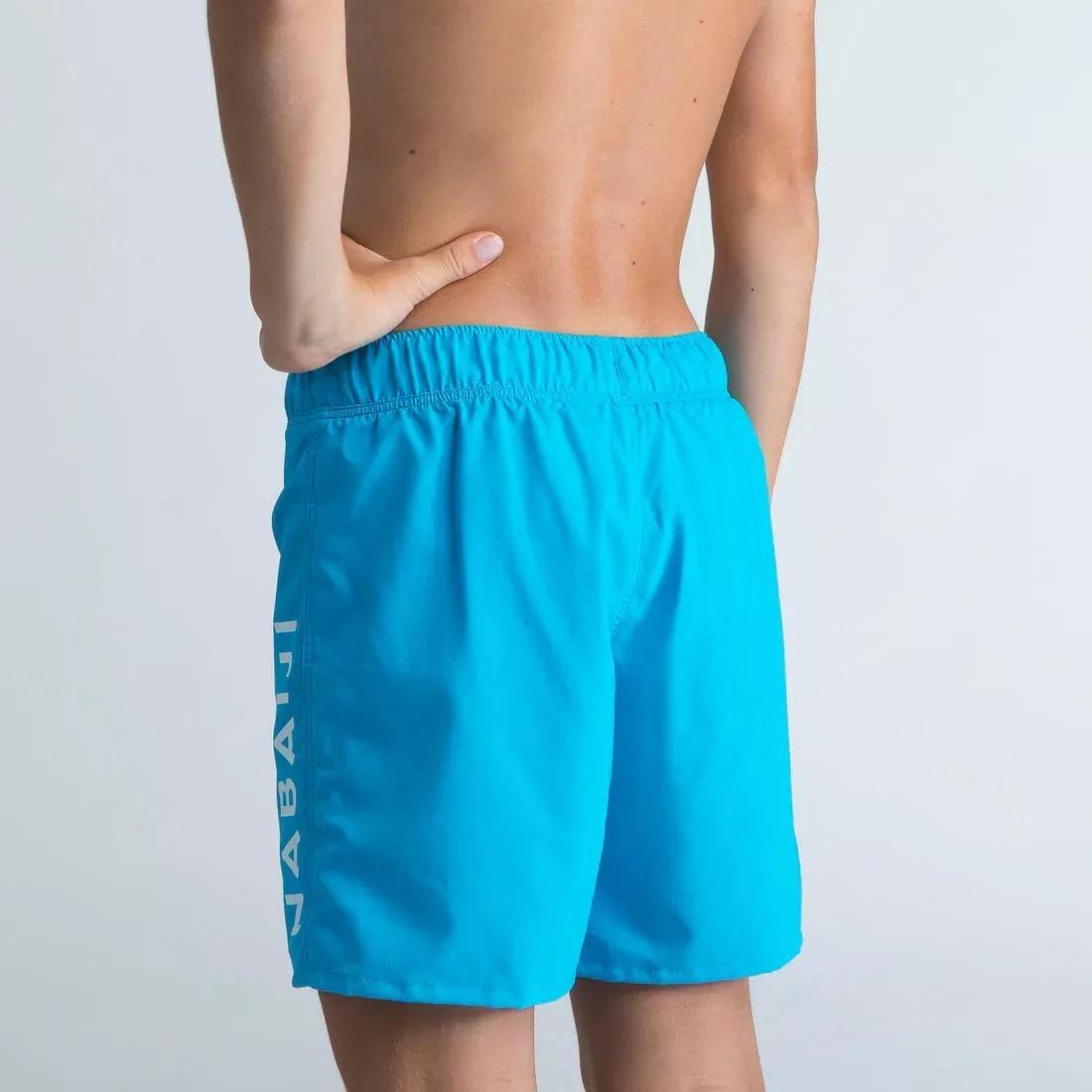 Kids Boys Swimming Swim Shorts - 100 Basic, Navy, , large image number 5