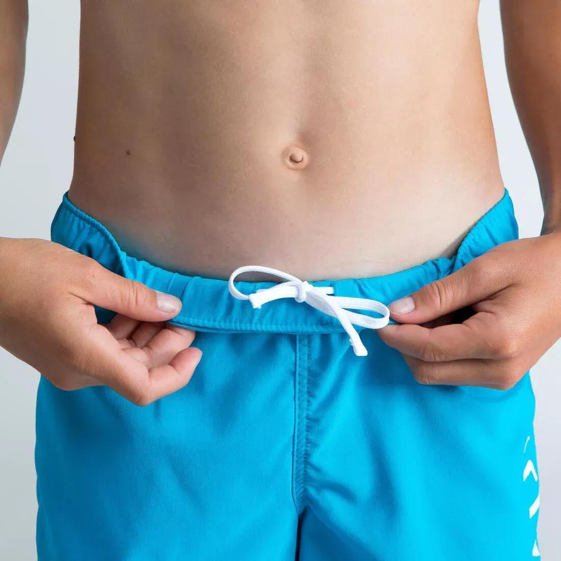 Kids Boys Swimming Swim Shorts - 100 Basic, Navy, , large image number 6