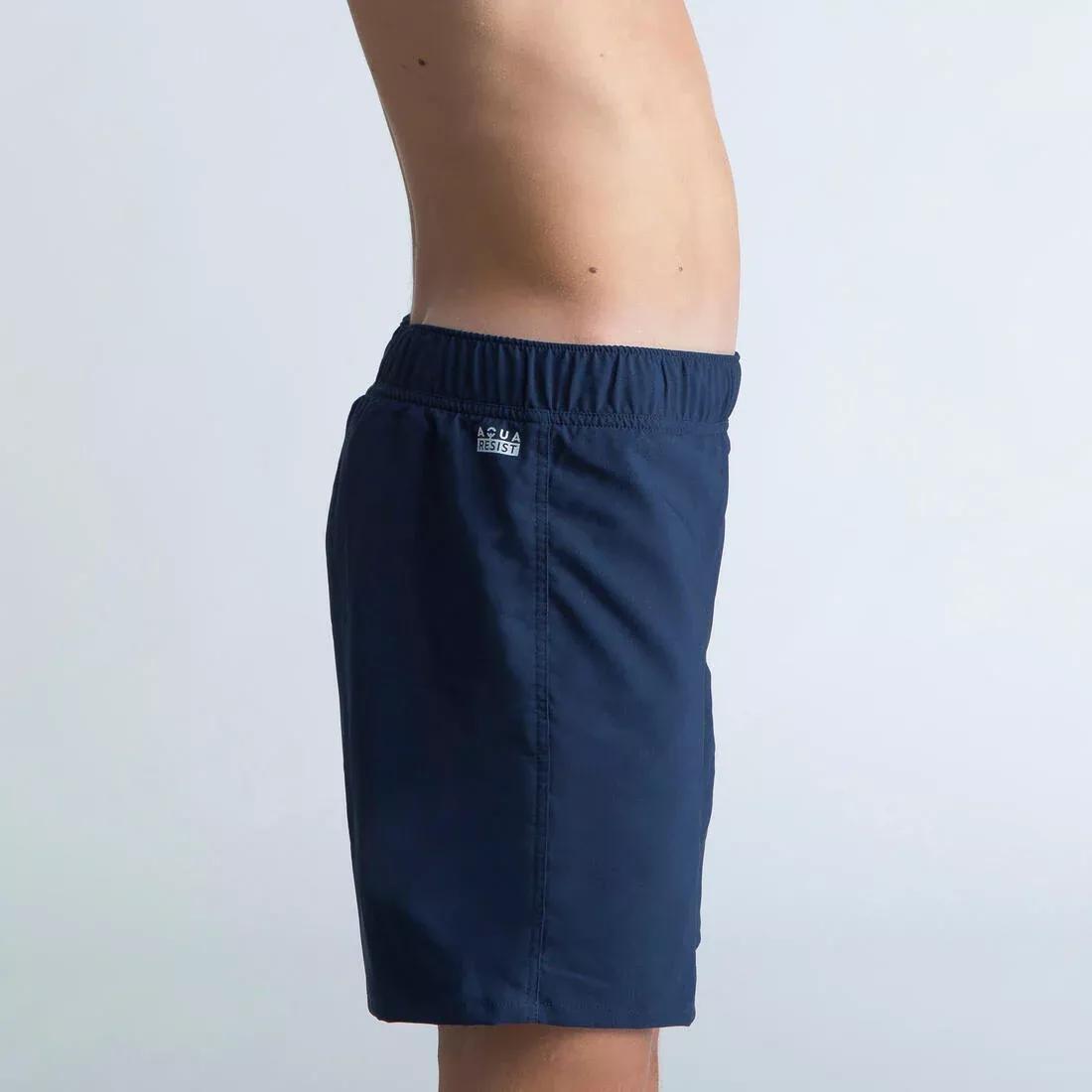 Kids Boys Swimming Swim Shorts - 100 Basic, Navy, , large image number 12