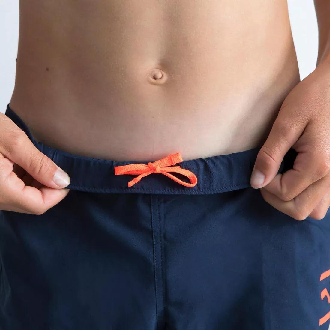 Kids Boys Swimming Swim Shorts - 100 Basic, Navy, , large image number 14
