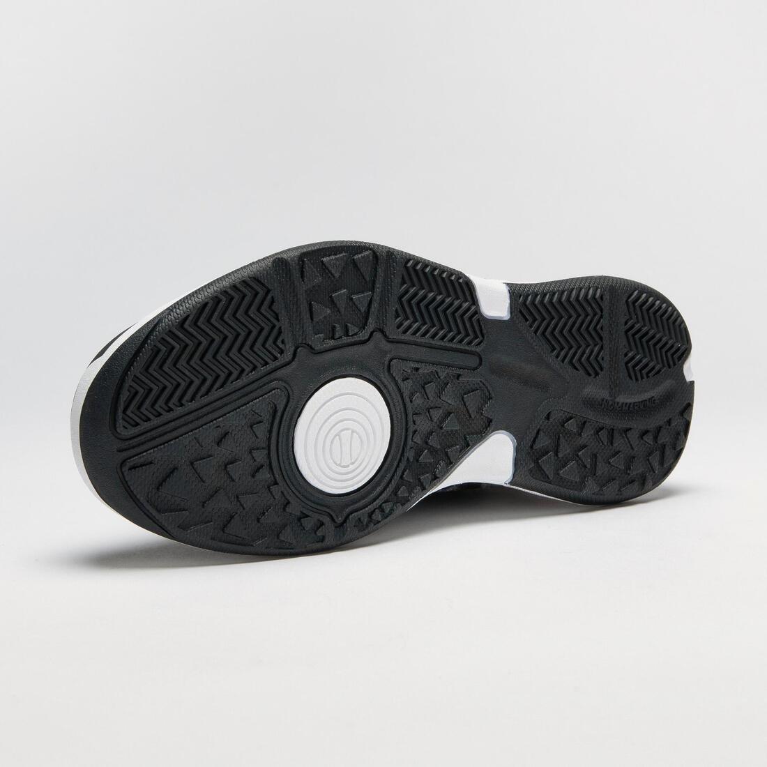 Kids Beginner Basketball Shoes - Se100, Black, No Color, large image number 5