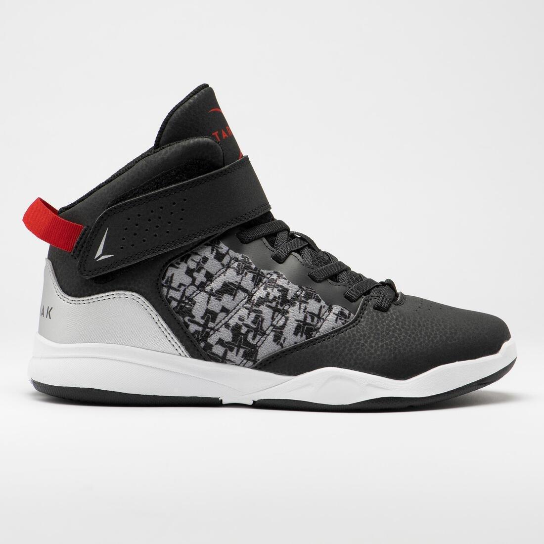 Kids Beginner Basketball Shoes - Se100, Black, , large image number 11