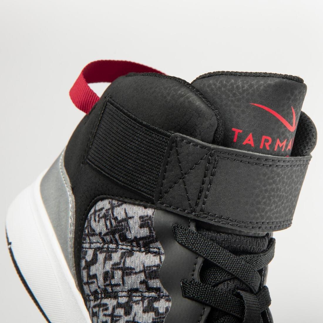 Kids Beginner Basketball Shoes - Se100, Black, No Color, large image number 12