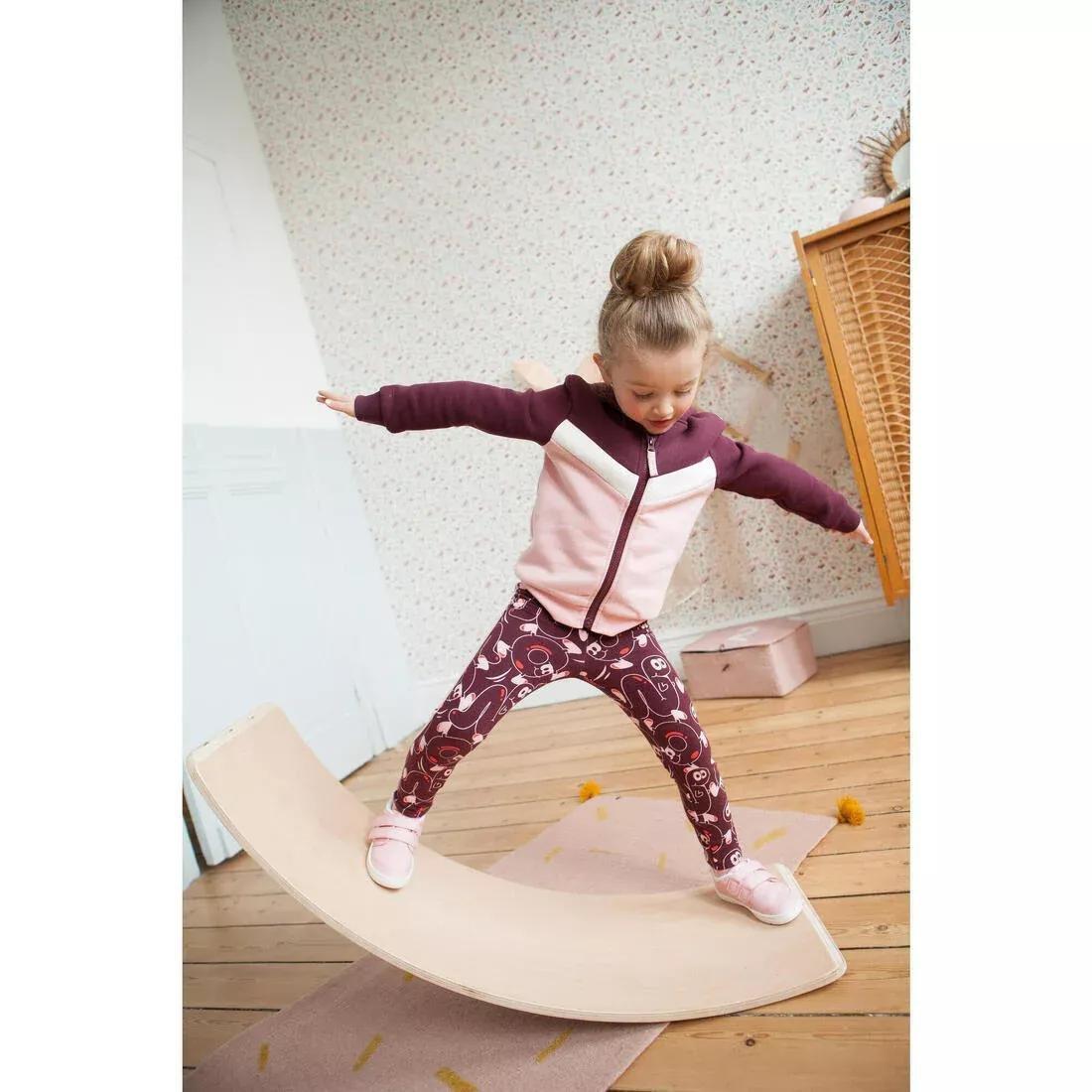 DOMYOS--VESTE 120 BABY PINK AN D DARK PINK, , large image number 14
