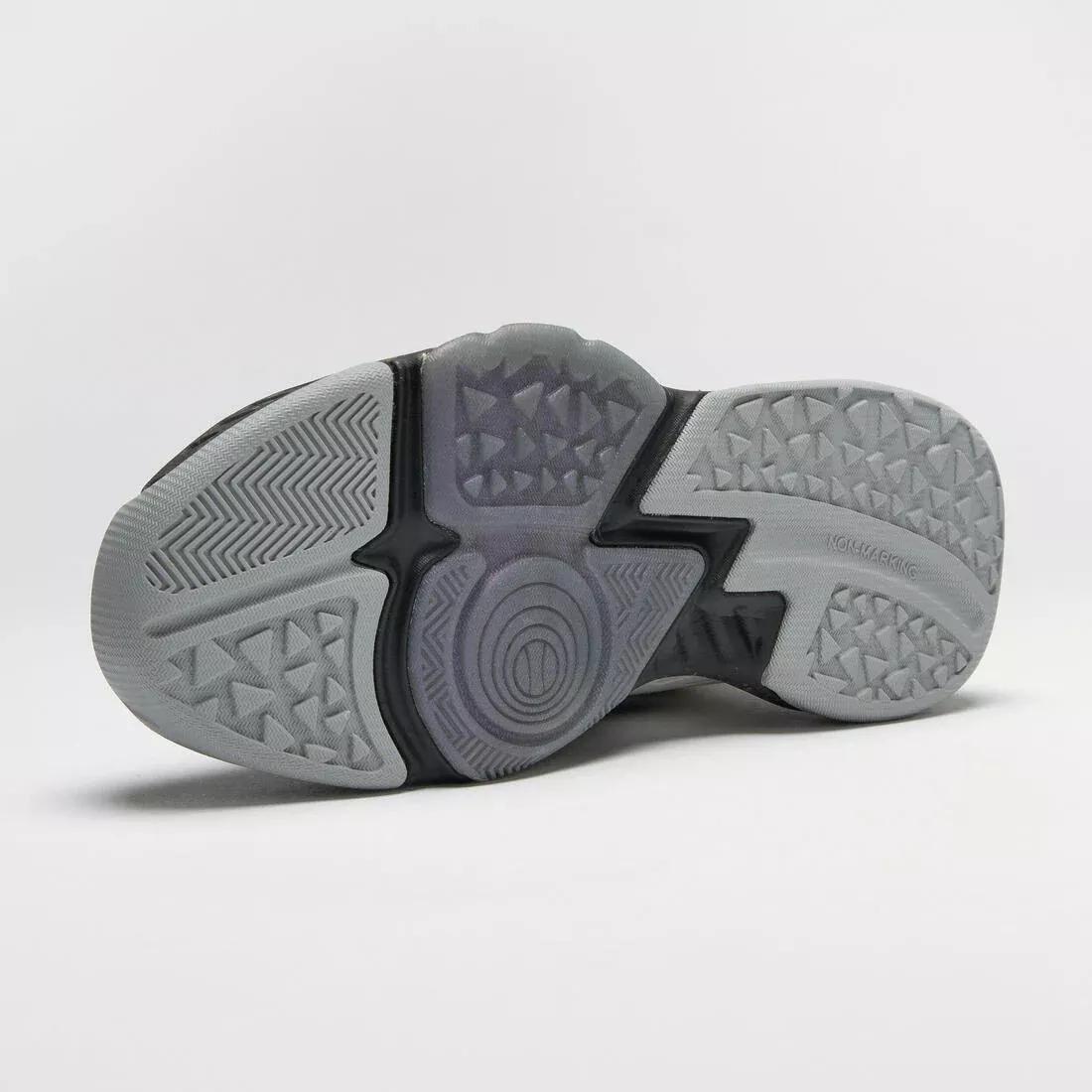 Kids Unisex Intermediate Basketball Shoes - SS500H, Black, No Color, large image number 7