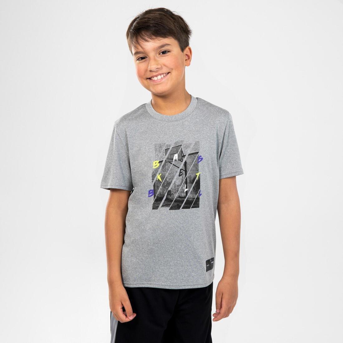 TARMAK - Kids' Basketball T-Shirt / Jersey TS500 Fast