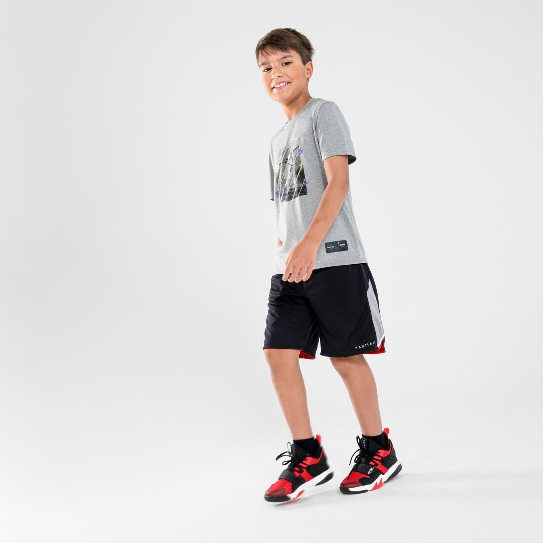 Kids' Basketball T-Shirt / Jersey - Ts500 Fast, No Color, large image number 12
