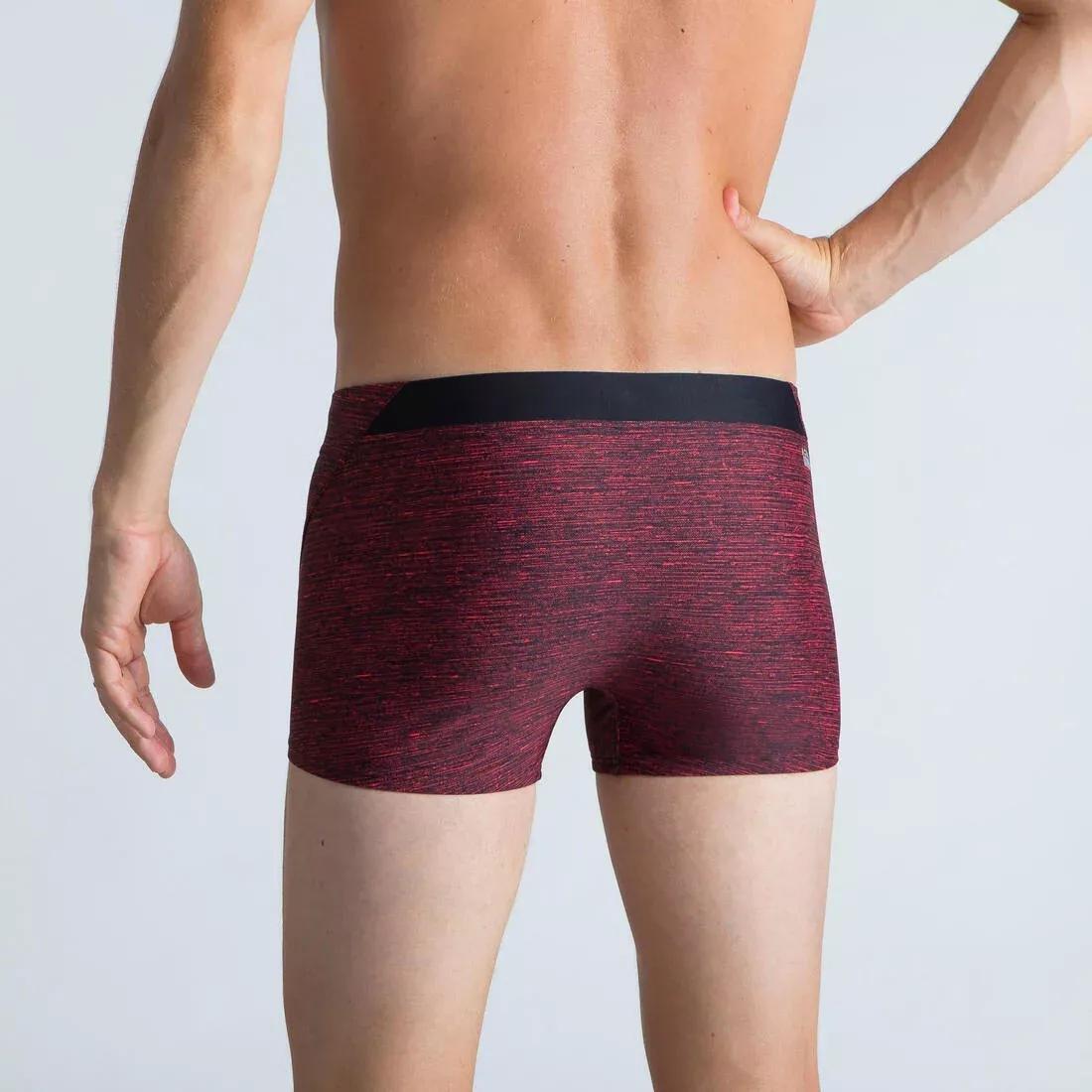 SUNSHINE YELLOW Men's Swimming Boxer Shorts 100 Full, No Color, large image number 5