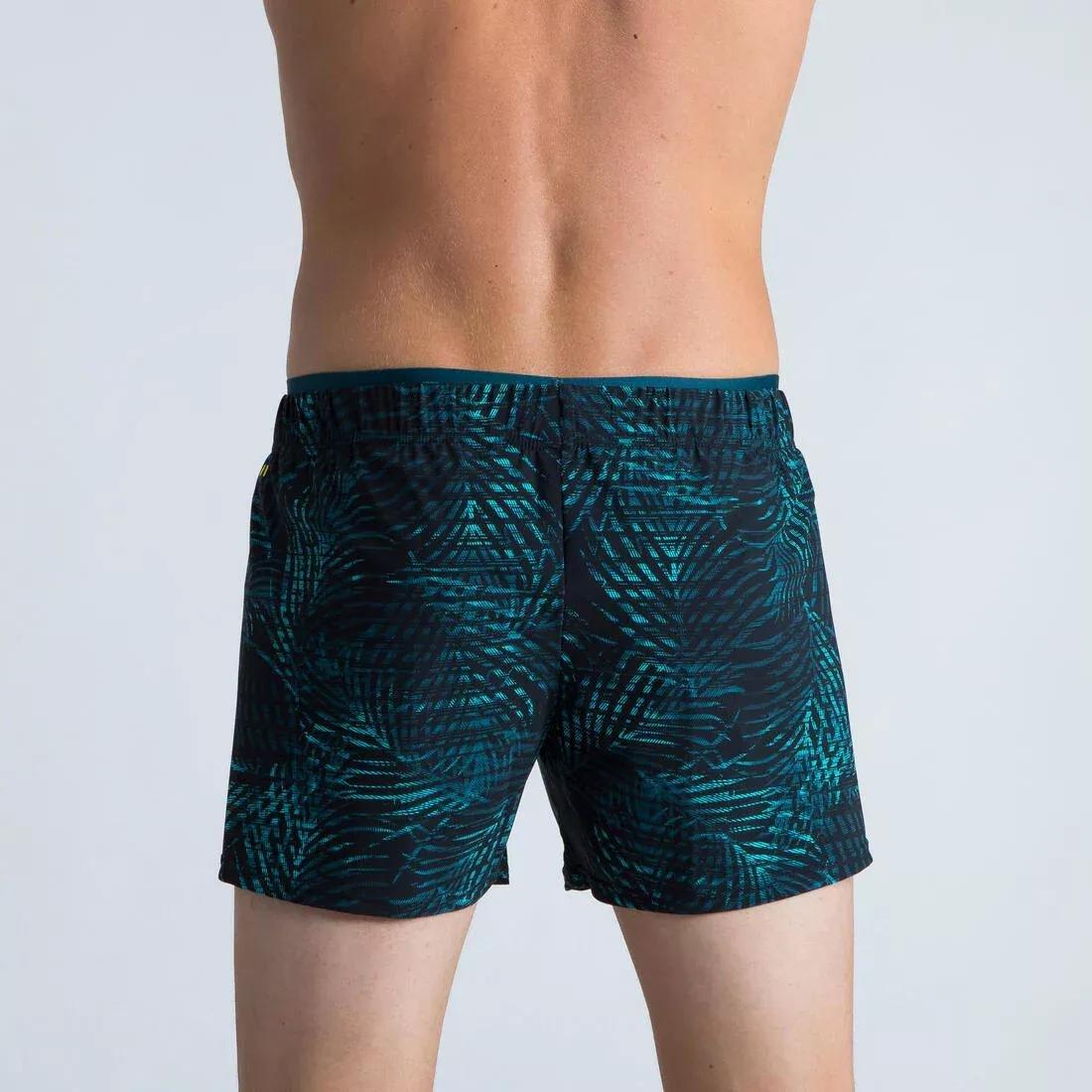 Mens 100 Short Swimming Shorts - Nbji, Black, , large image number 9