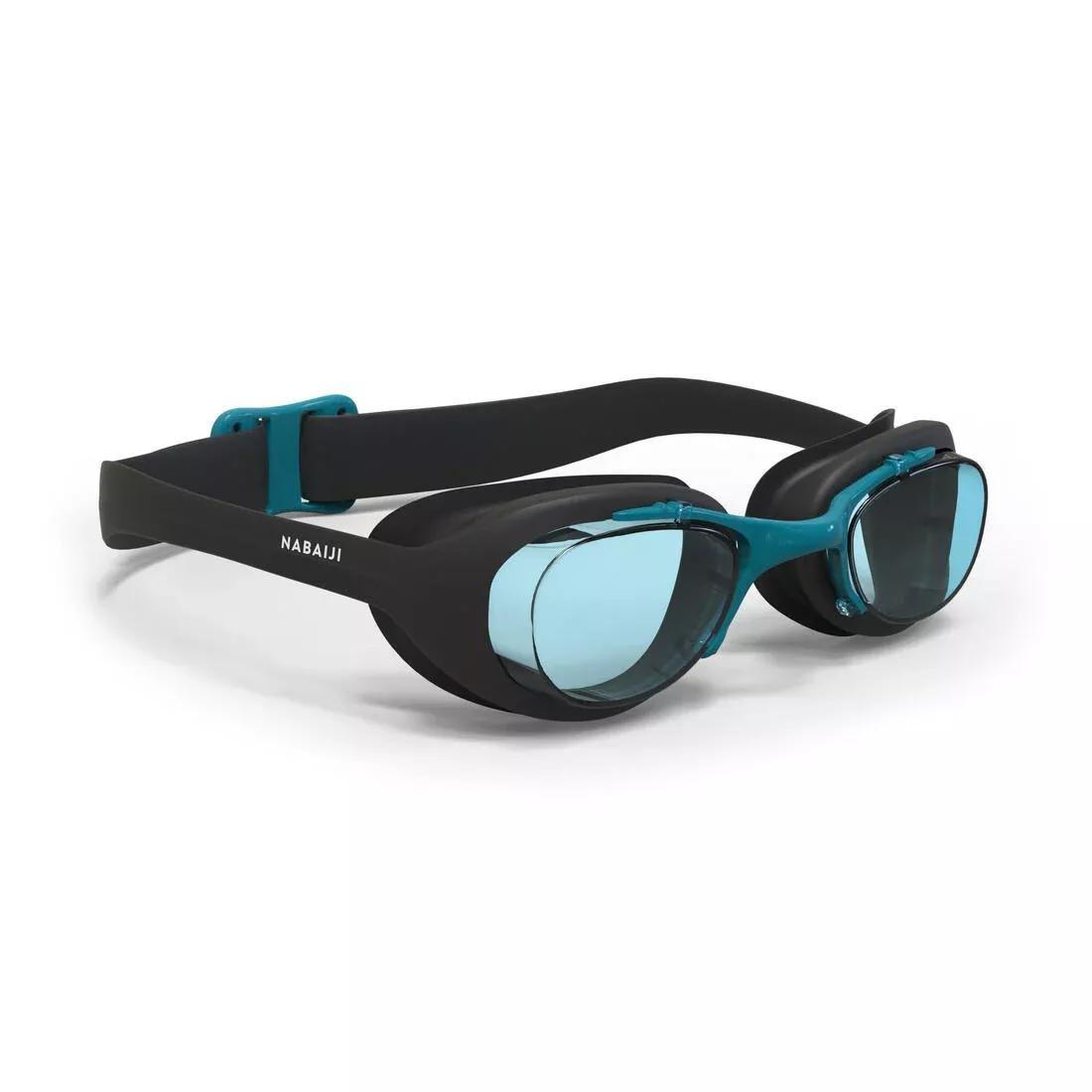 NABAIJI - Unisex Swimming Goggles - Xbase 100, Black