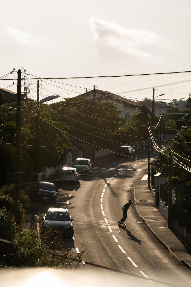Longboard Surfskate - Cruising 32, White, 5401_000, large image number 12