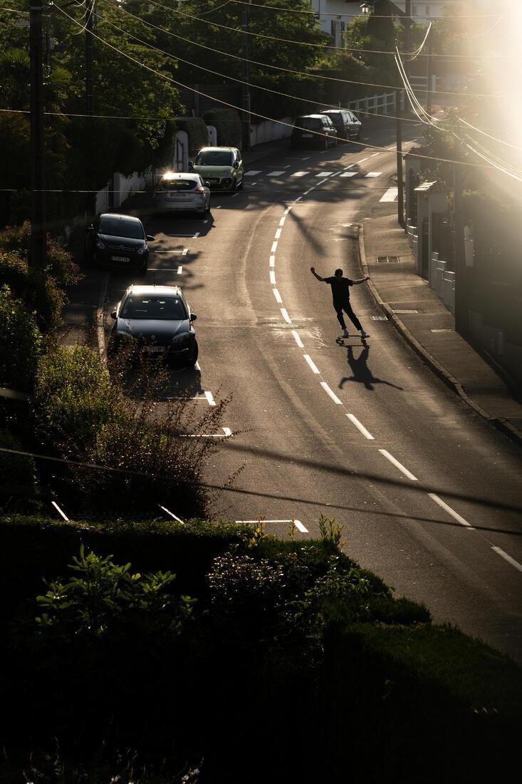 Longboard Surfskate - Cruising 32, White, 5401_000, large image number 14