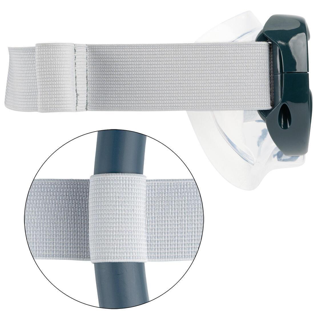 Kids Diving Mask - 100, Grey, No Color, large image number 5