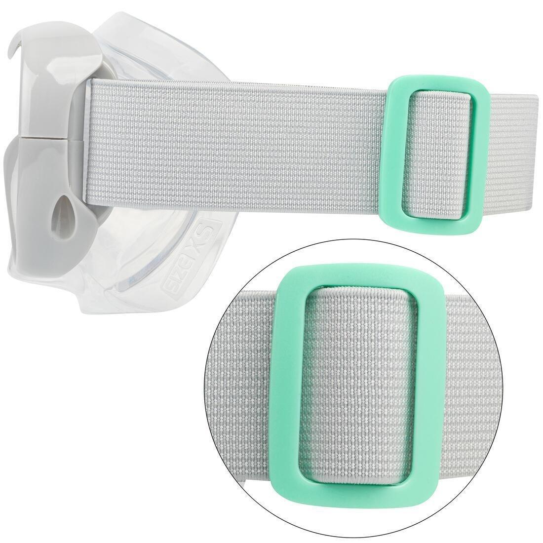 Kids Snorkelling Kit Subea Snorkel Mask - 100, Grey, , large image number 5