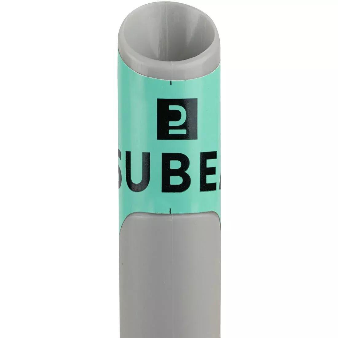 Kids Snorkelling Kit Subea Snorkel Mask - 100, Grey, , large image number 11