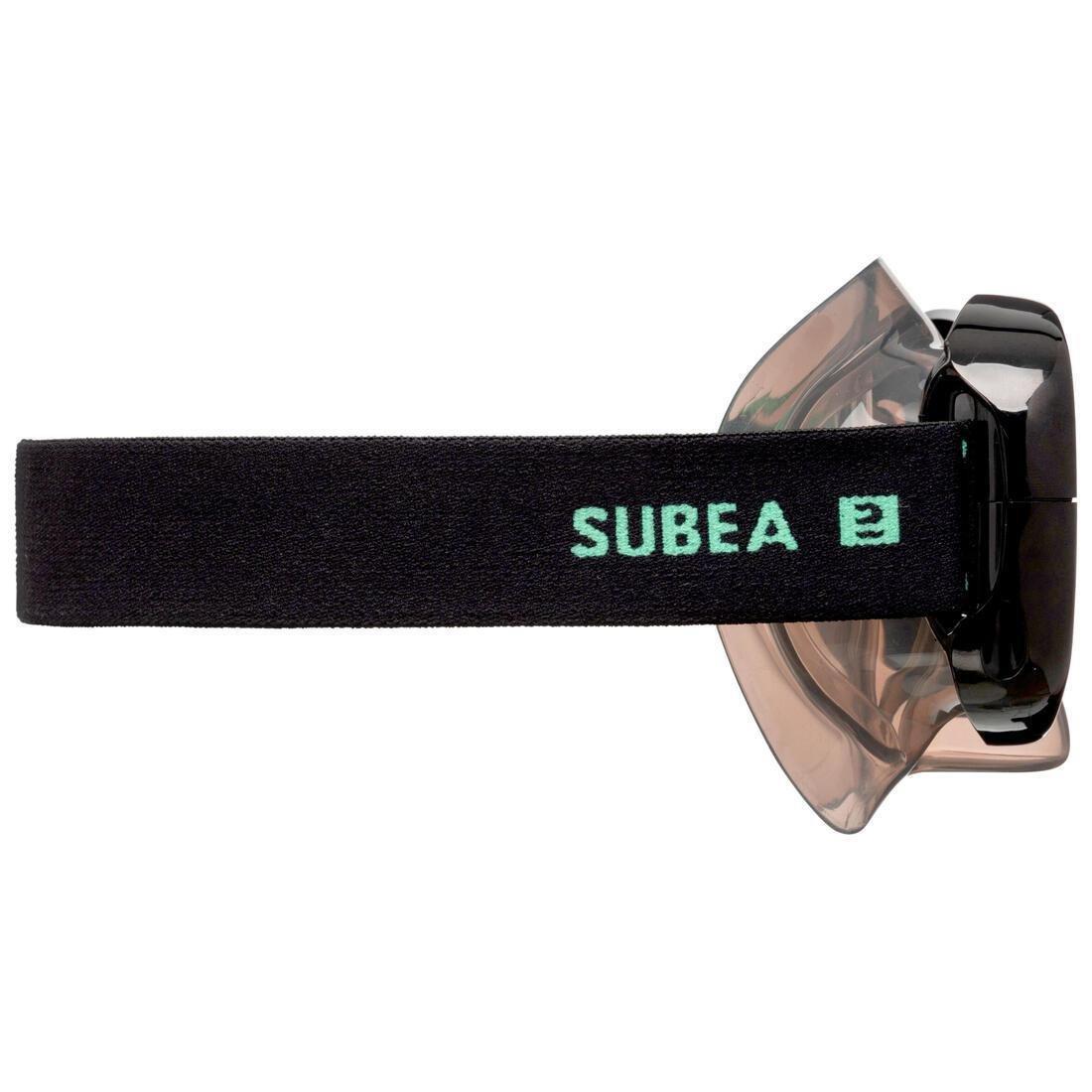 SUBEA - Adult Snorkelling Set, Black