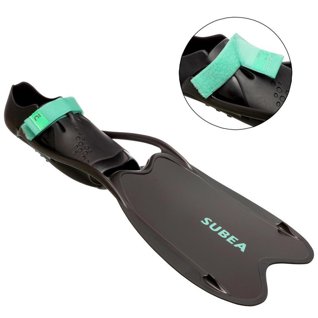 SUBEA - Adult Snorkelling Set, Black