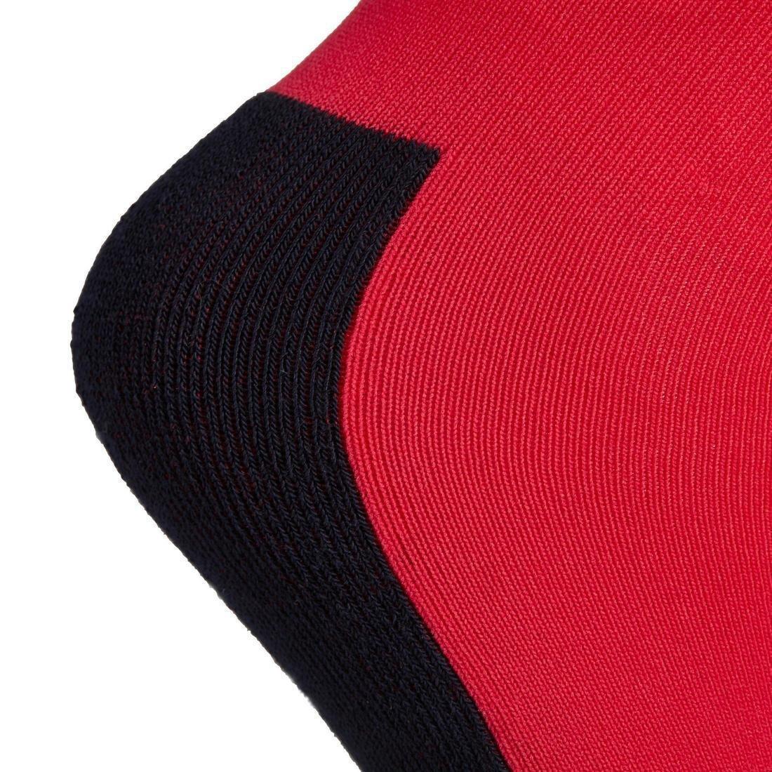 Kids Horse Riding Socks - Sks100 Stripes, Orange, No Color, large image number 5