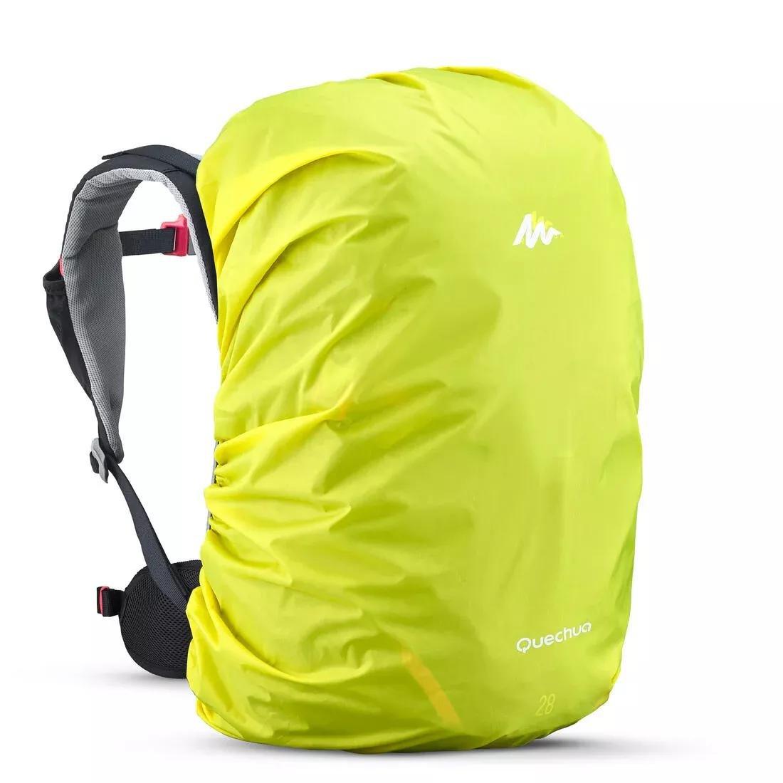 Kids Unisex Hiking Backpack - MH500 Age 7-15 28L, Grey, No Color, large image number 13