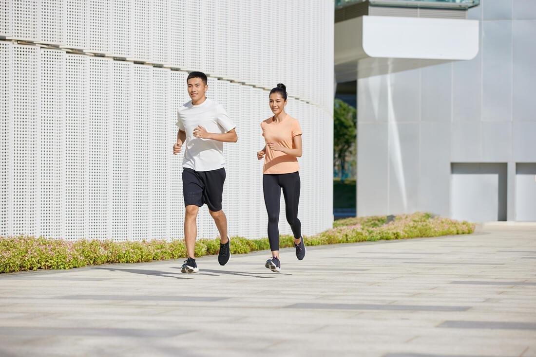 Men Running Shoes - Jogflow 500K.1, Black, No Color, large image number 8