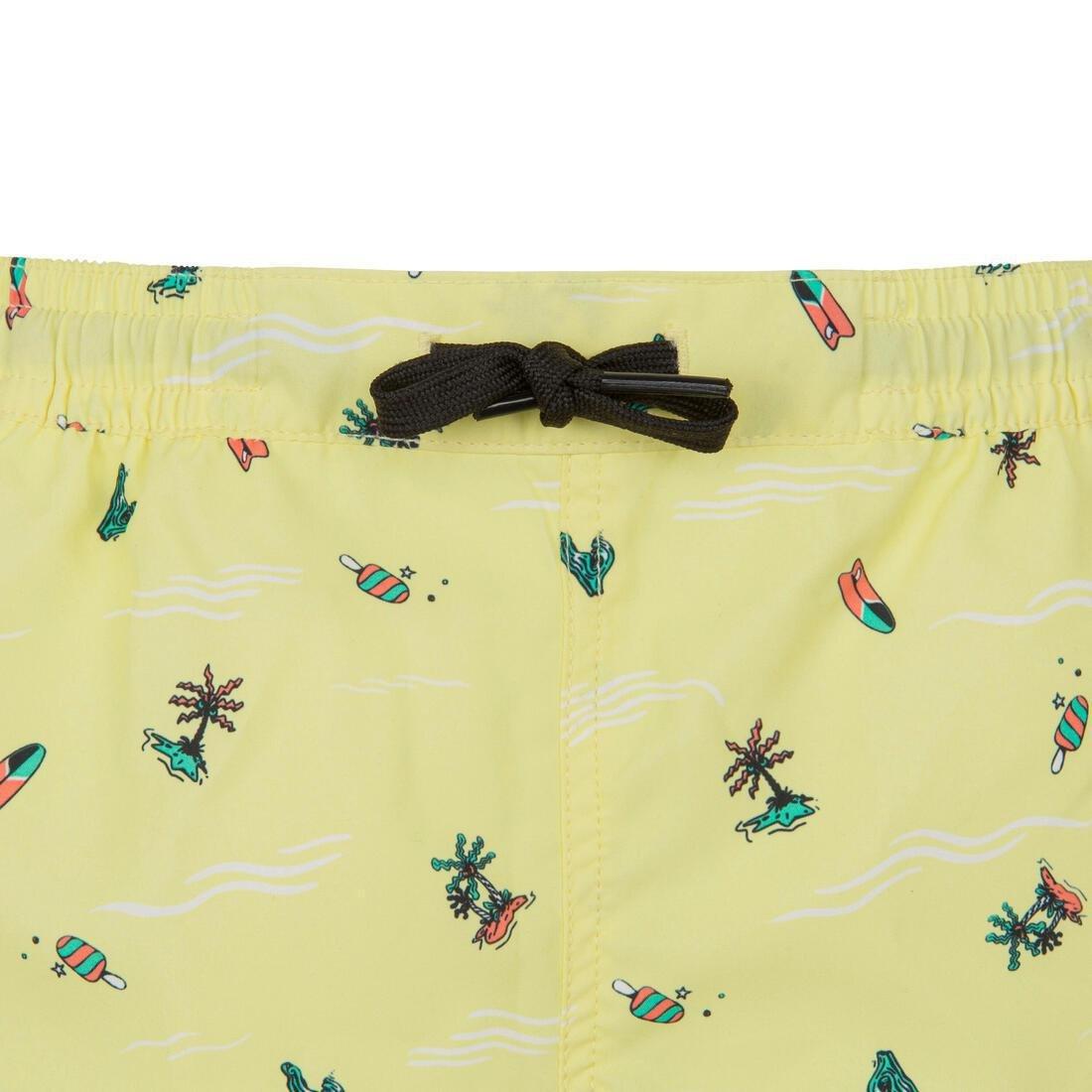 Kids Swim Shorts - 100, Yellow, No Color, large image number 13