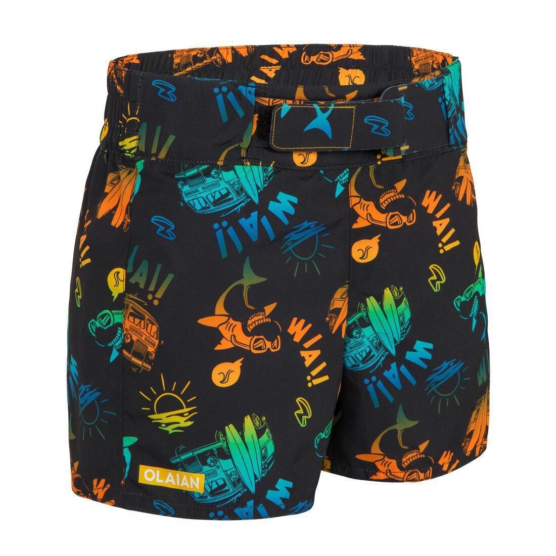Kids Boys Swimming Shorts, Navy, , large image number 10