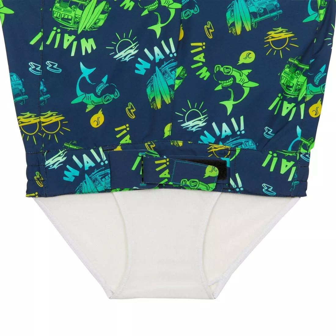 Kids Boys Swimming Shorts, Black, , large image number 4