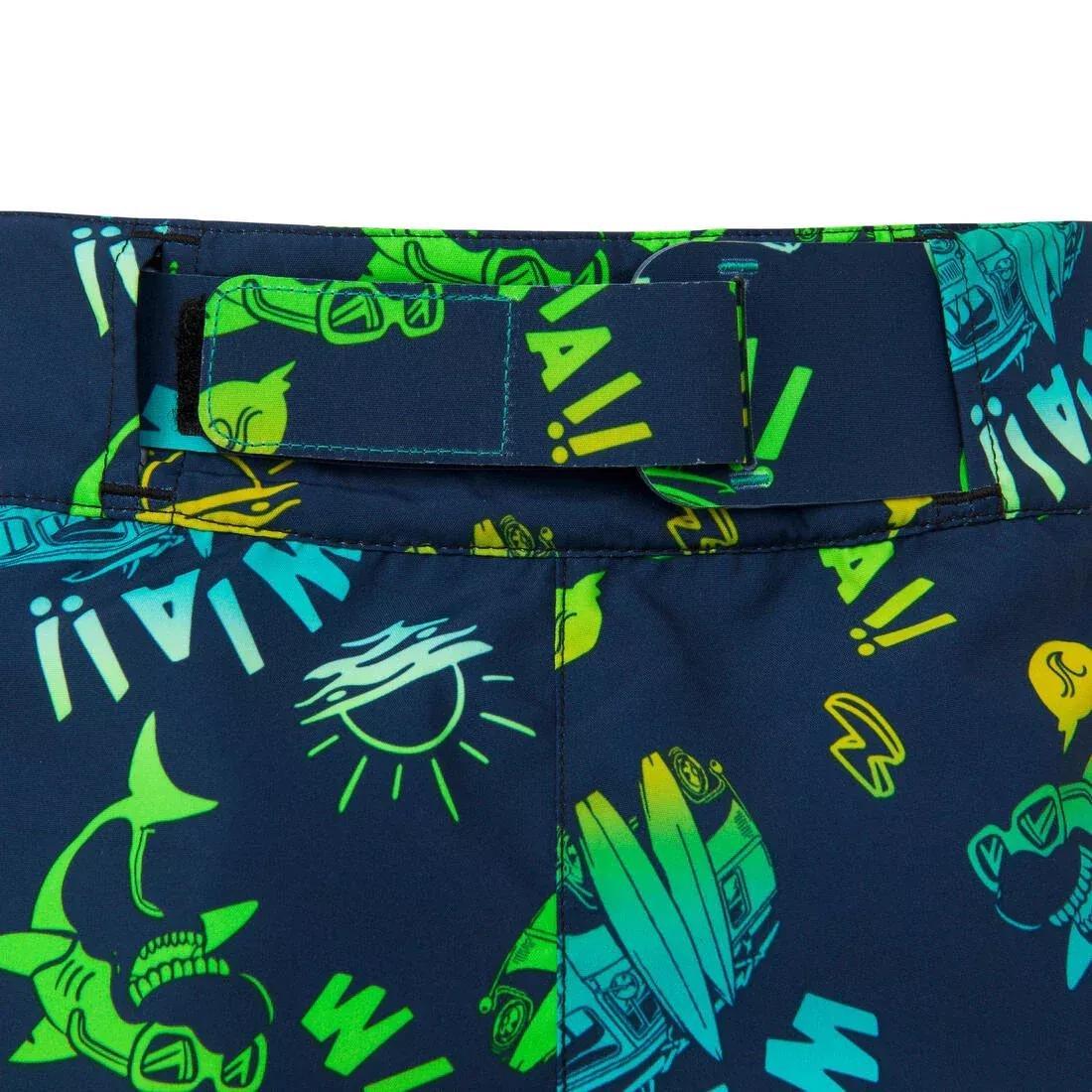 Kids Boys Swimming Shorts, Black, , large image number 7