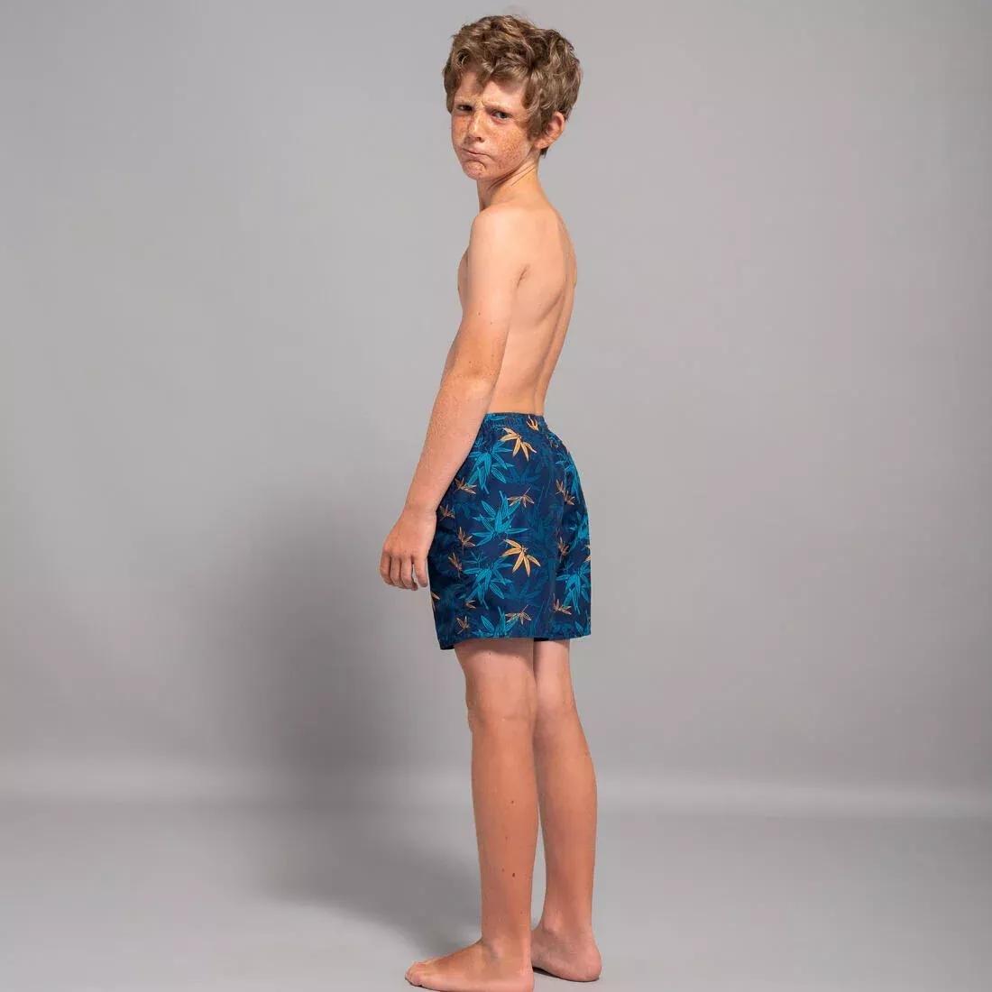 Kids Boys Swim Shorts - Sunset, Black, , large image number 11