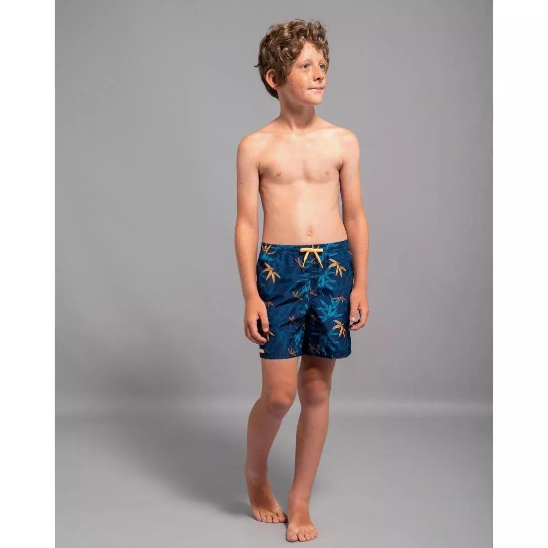 Kids Boys Swim Shorts - Sunset, Black, , large image number 13