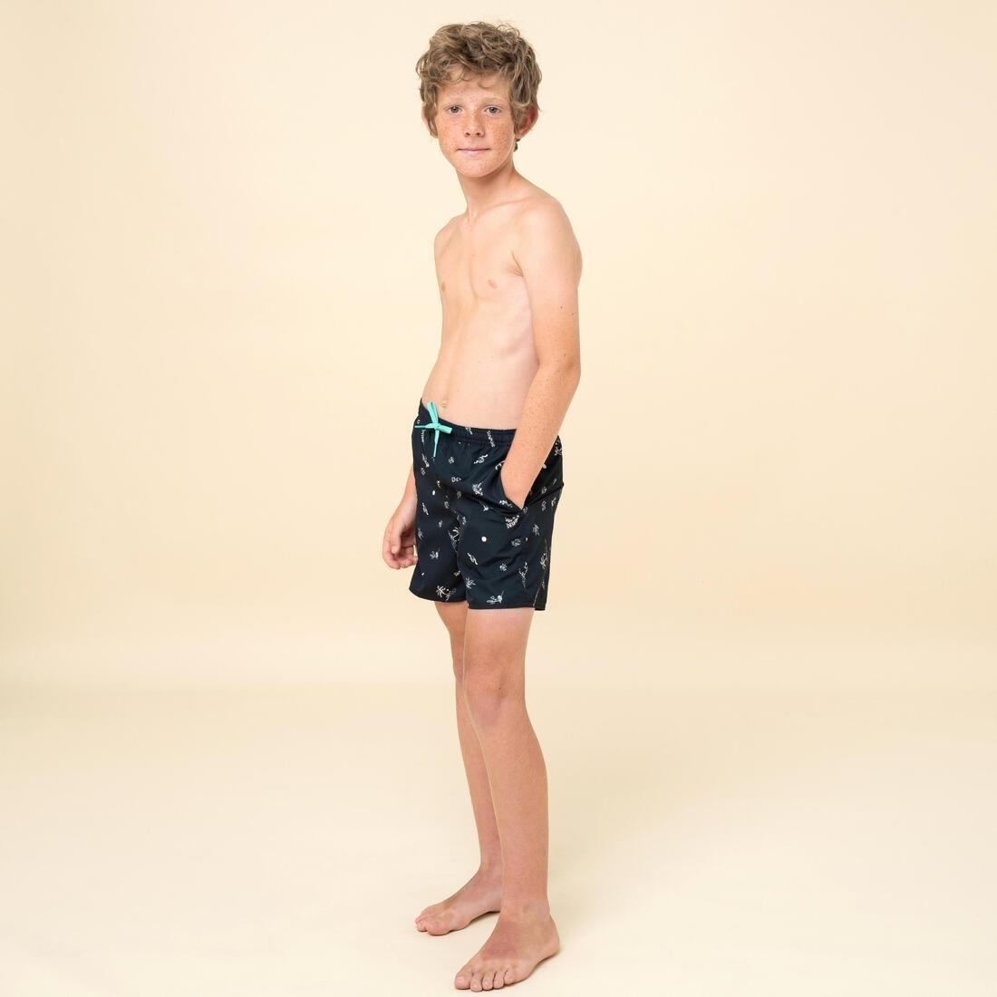 Kids Boys Swim Shorts - Sunset, Blue, No Color, large image number 5