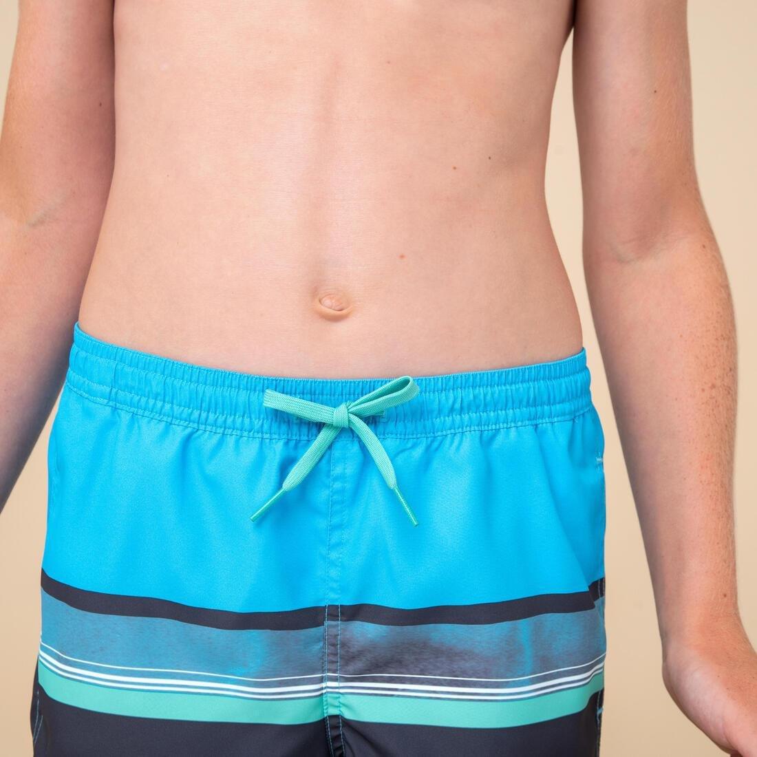 Kids Boys Swim Shorts - Sunset, Blue, , large image number 9