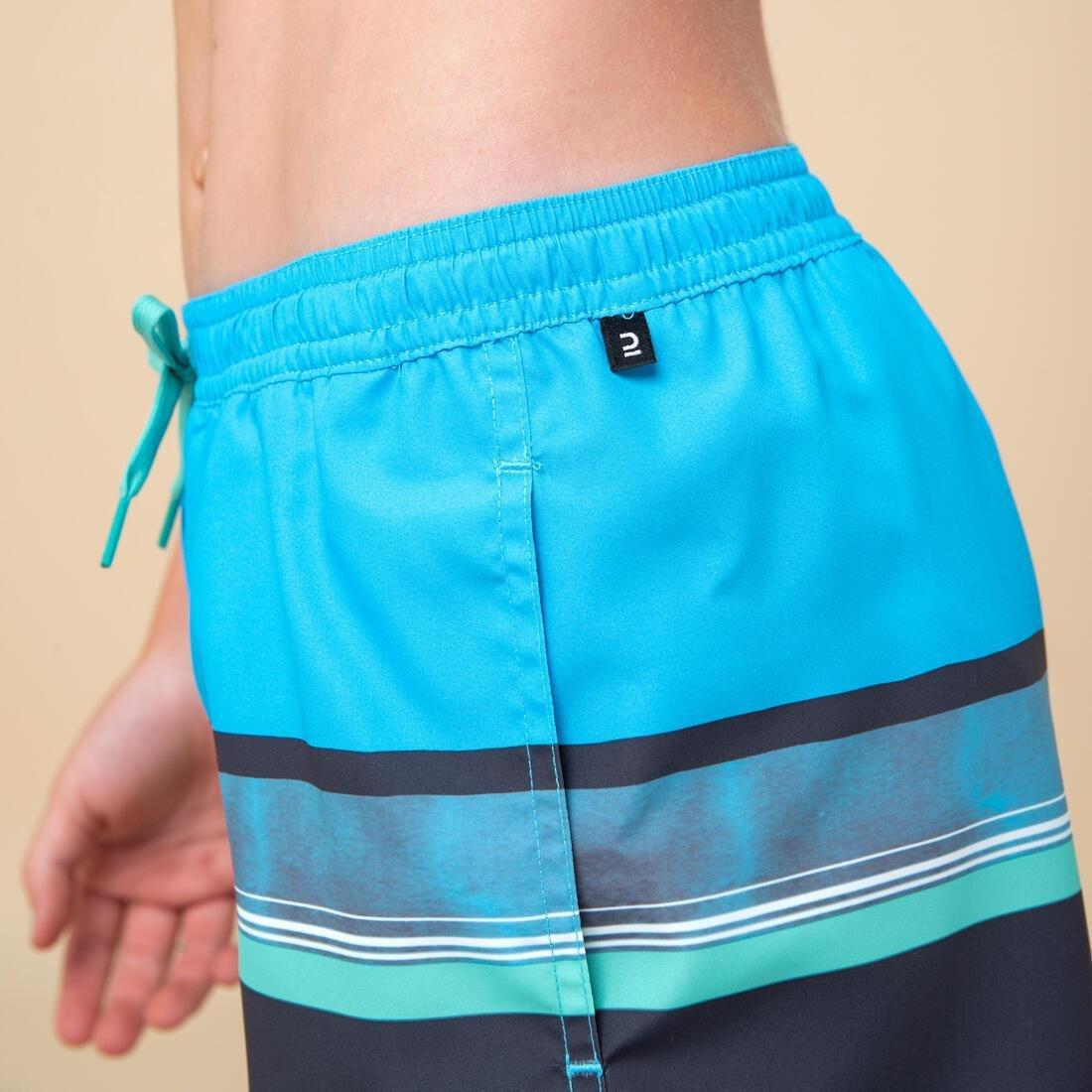 Kids Boys Swim Shorts - Sunset, Blue, , large image number 11