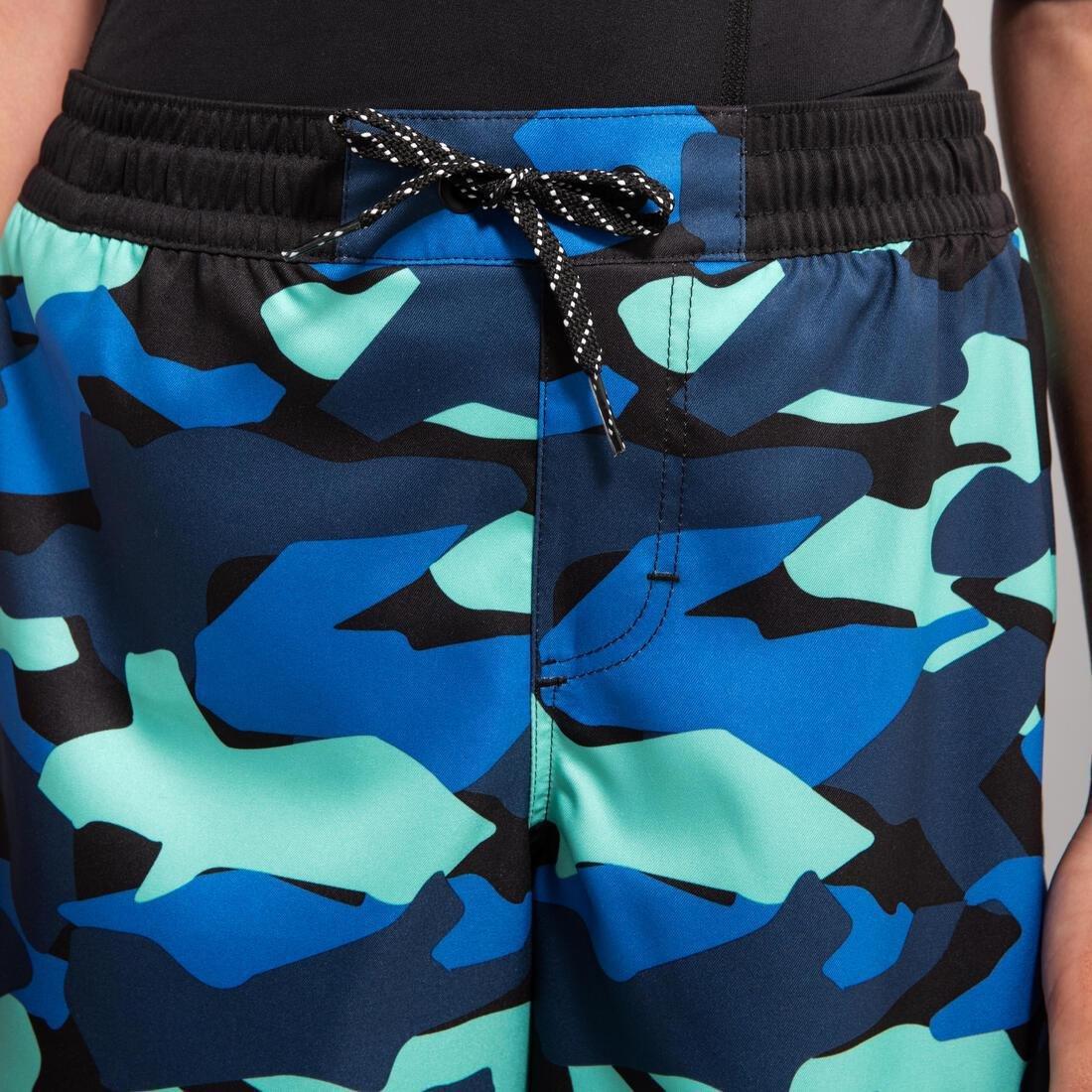 Kids Boys Swim Shorts - 500, Blue, , large image number 13