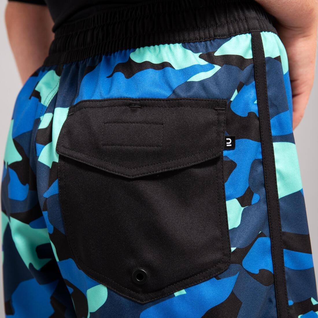 Kids Boys Swim Shorts - 500, Blue, , large image number 14