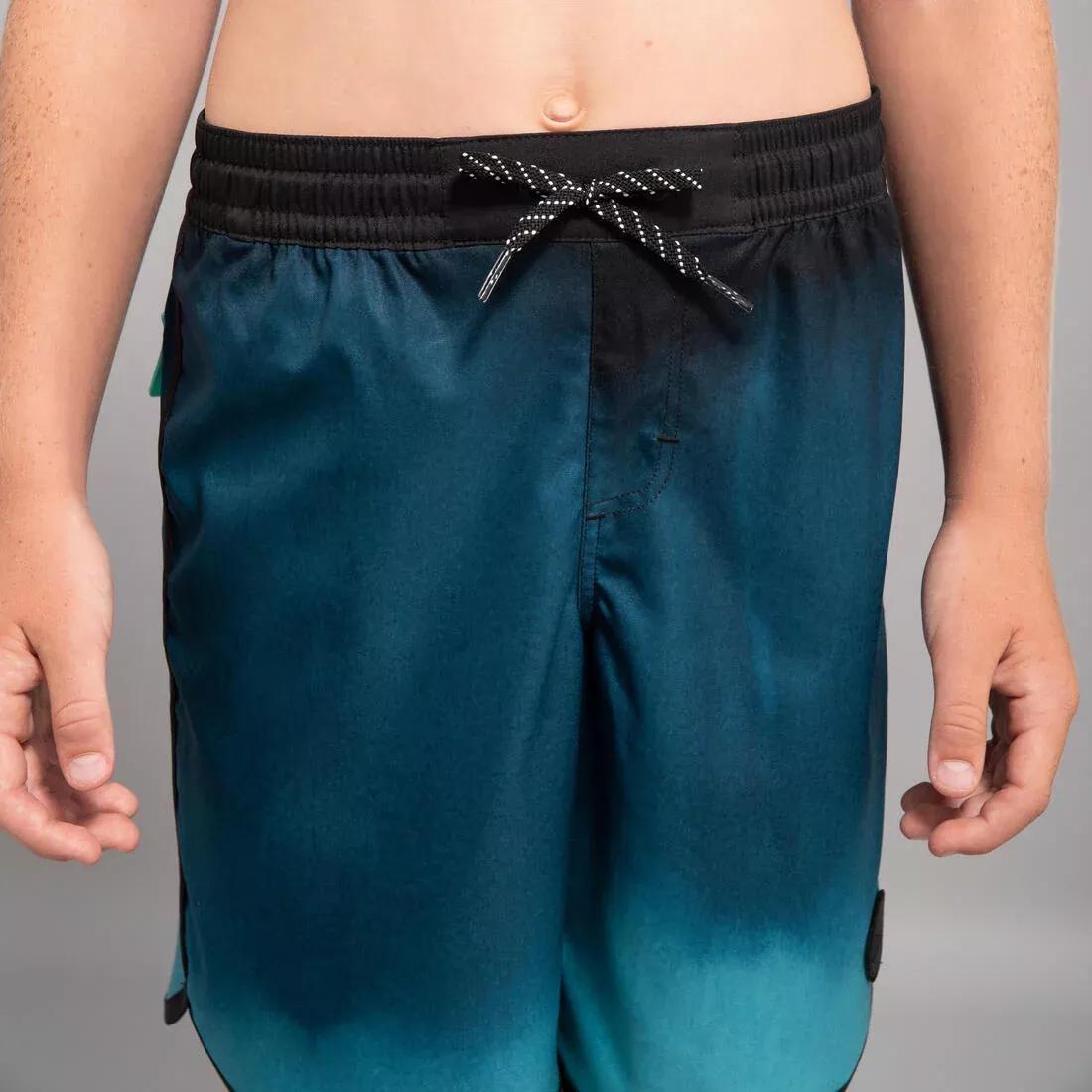Kids Boys Swim Shorts - 500, Black, No Color, large image number 3