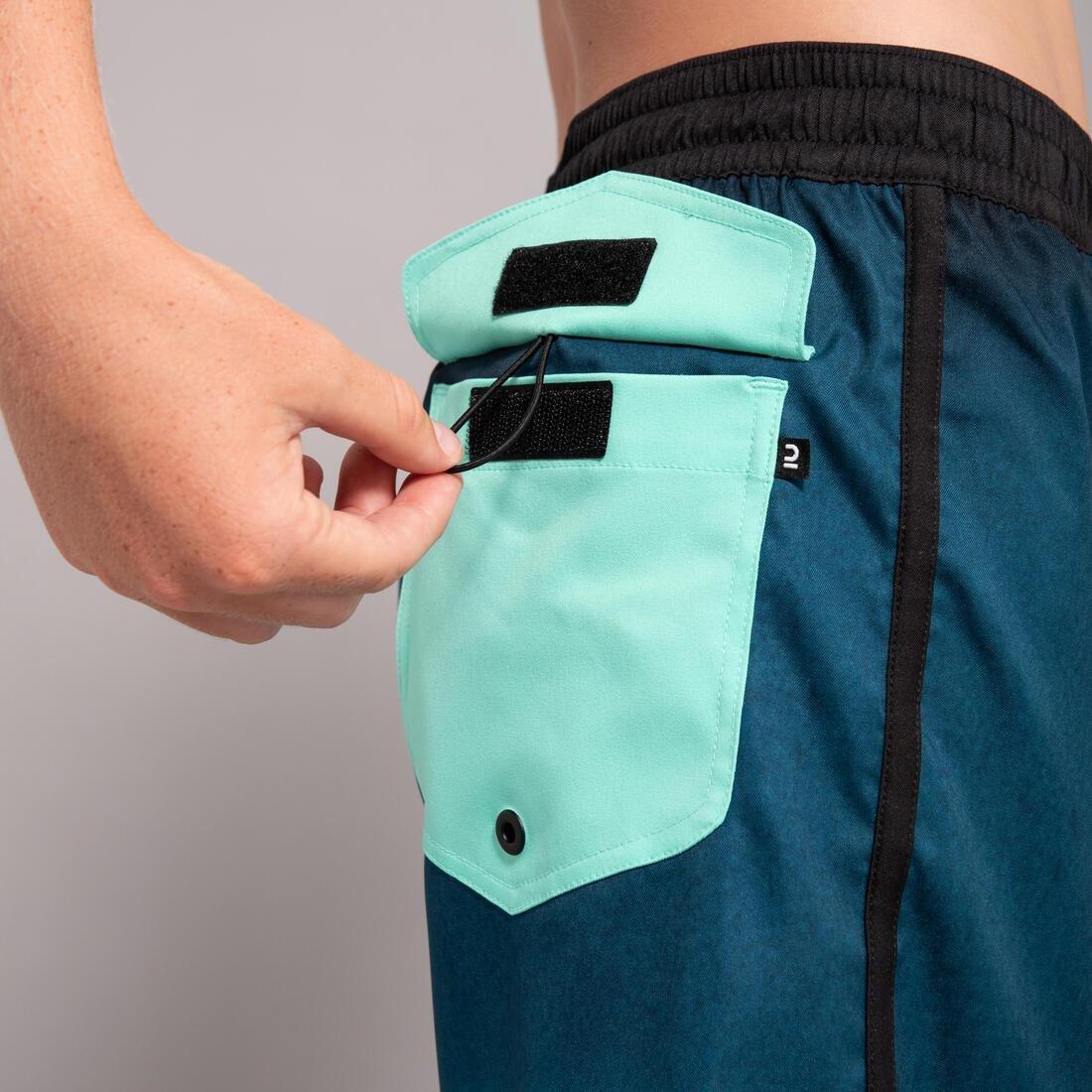 Kids Boys Swim Shorts - 500, Black, No Color, large image number 8