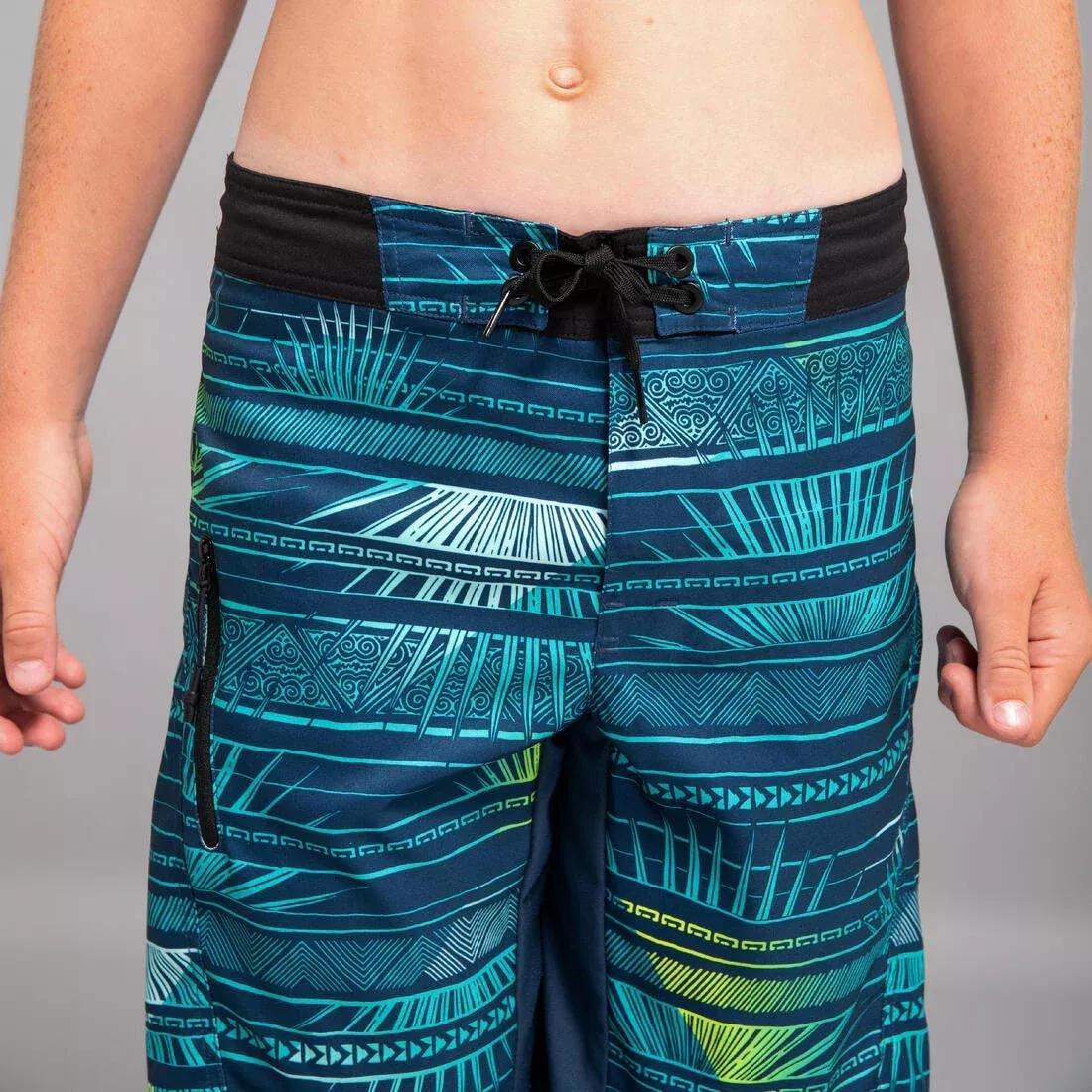 Kids Boys Swimming Shorts - 550 Offshore, Orange, , large image number 12