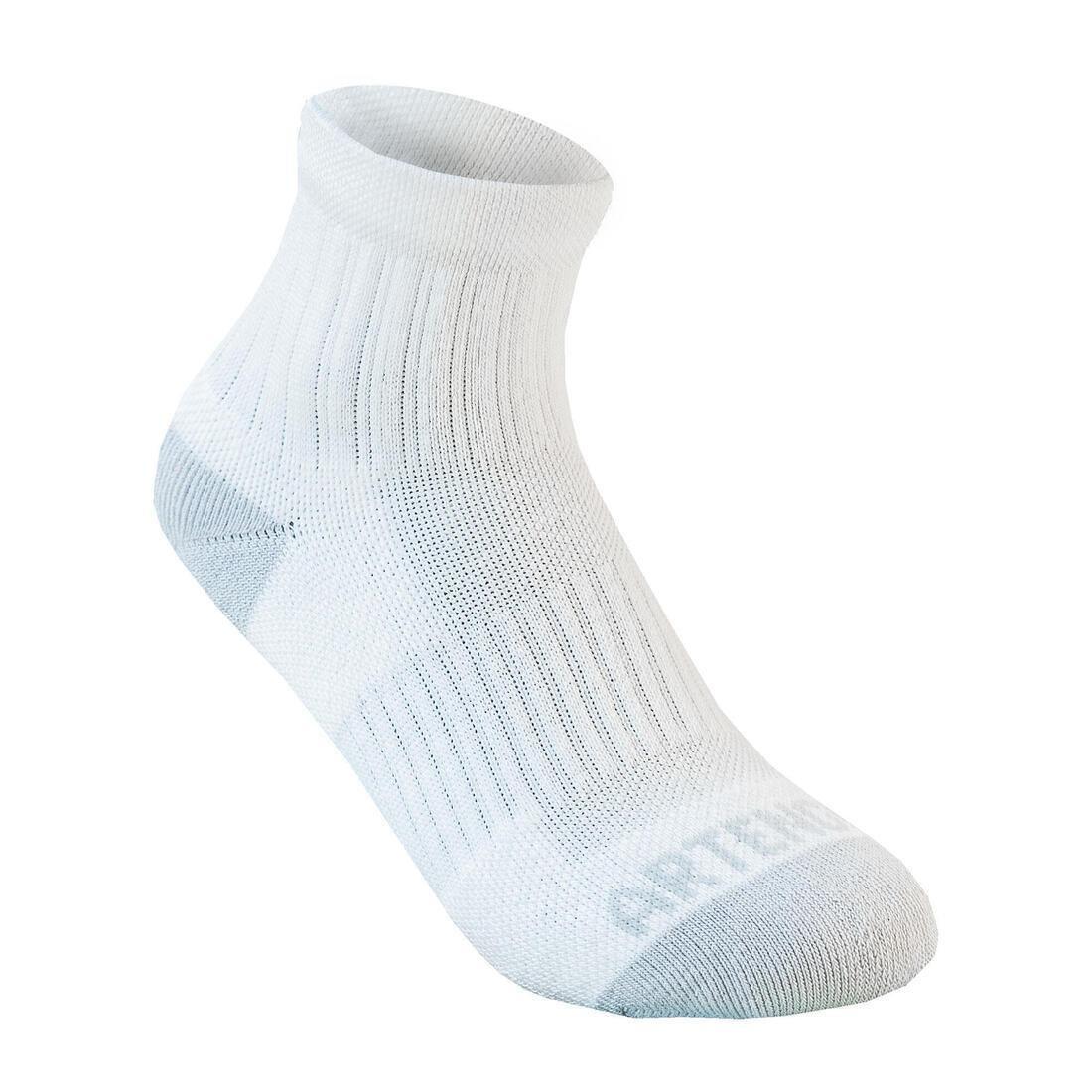 RED Kids' Mid Sports Socks RS 500 Tri-Pack, No Color, large image number 3