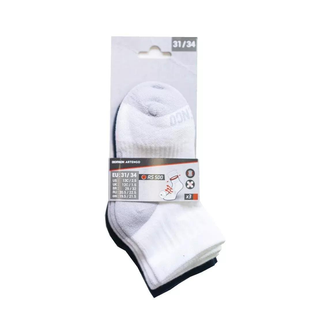 RED Kids' Mid Sports Socks RS 500 Tri-Pack, , large image number 5