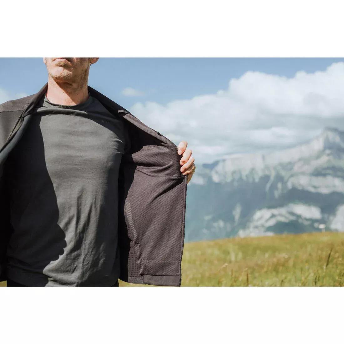 Men's Thin Fleece Jacket, Black, , large image number 2