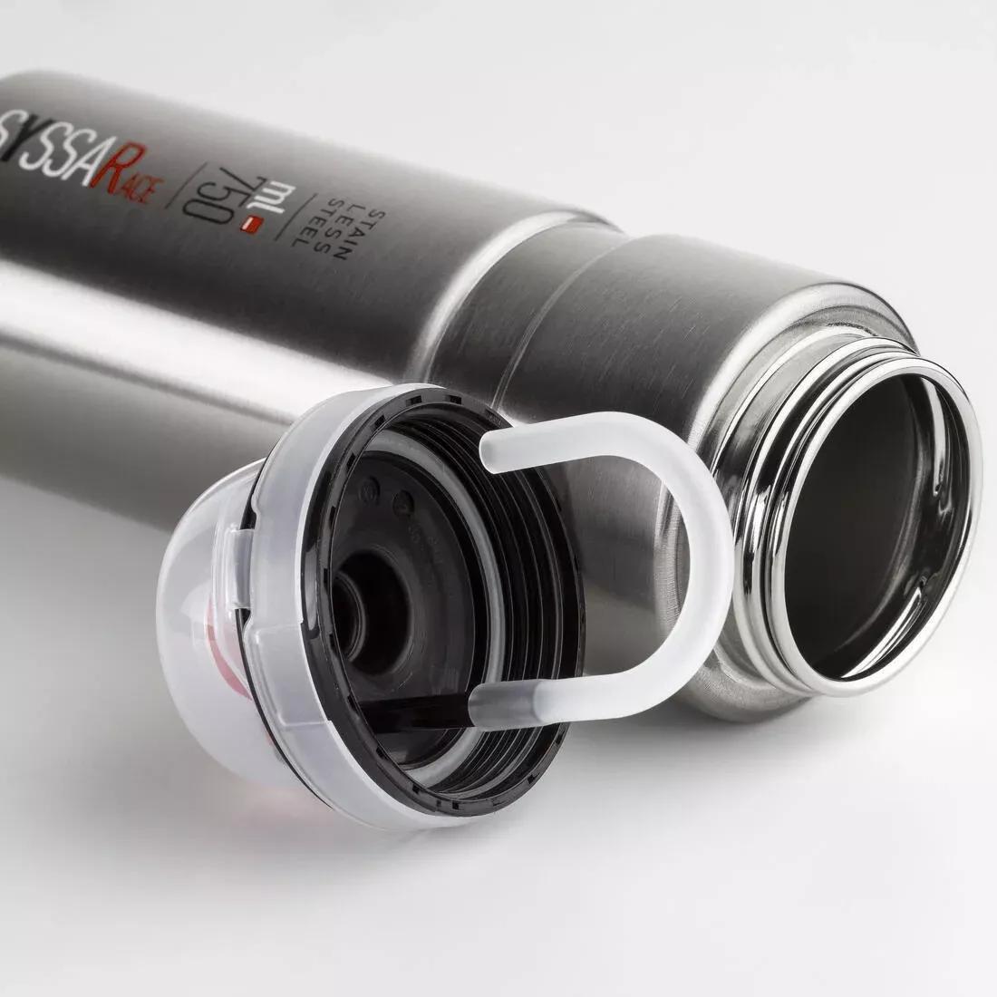Stainless Steel Water Bottle Syssa Race - 750 Ml, No Color, large image number 4