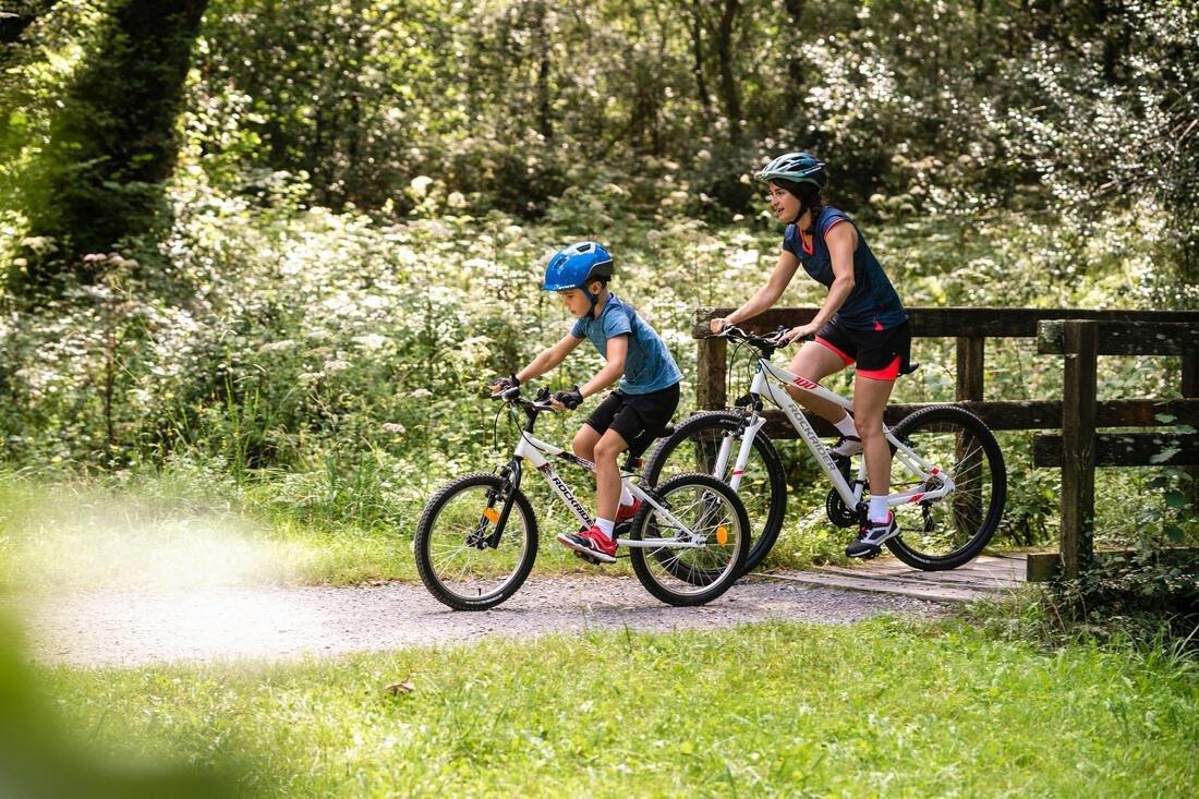 Kids Rockrider Mountain Bike, White, No Color, large image number 12