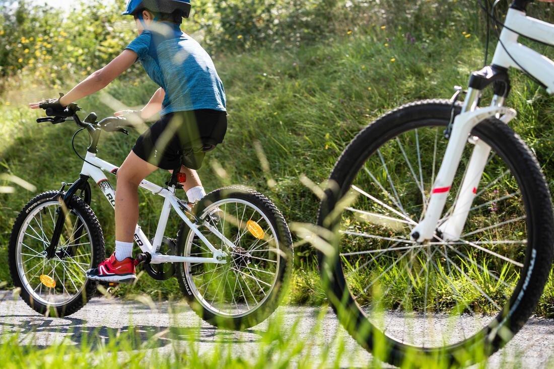 Kids Rockrider Mountain Bike, White, No Color, large image number 14