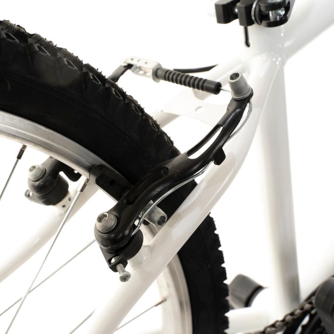 Kids Rockrider Mountain Bike, White, No Color, large image number 4