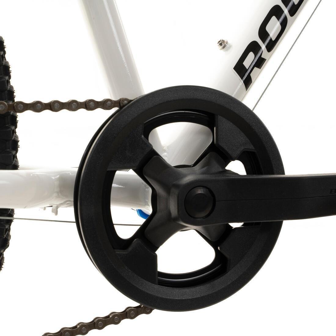 Kids Rockrider Mountain Bike, White, No Color, large image number 5