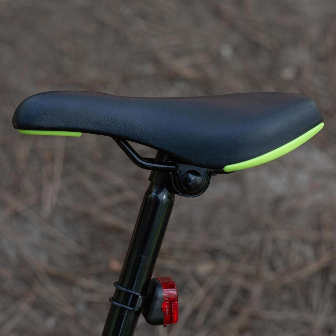 Kids 24-Inch Mountain Bike - 9-12 Years - Rockrider St 500, Yellow, No Color, large image number 6