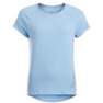 KIMJALY - Womens Gentle Yoga T-Shirt, Blue