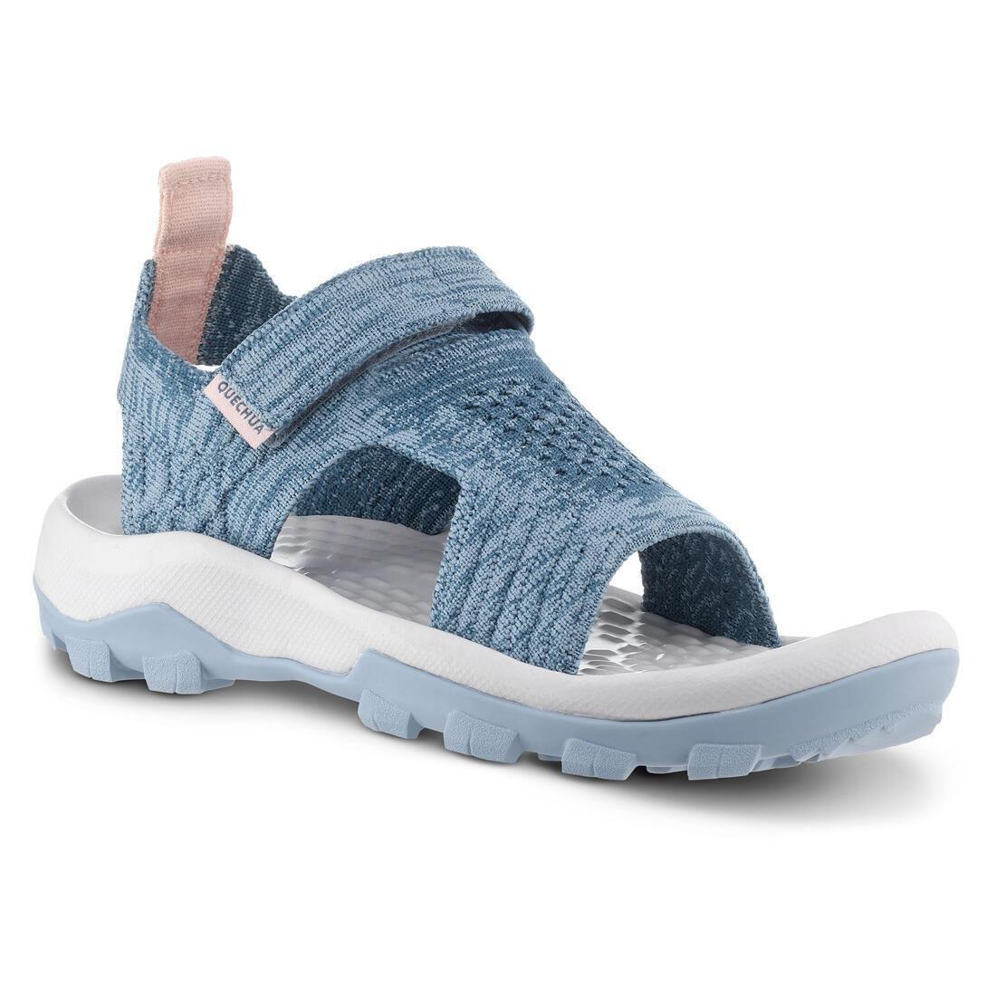 QUECHUA Kids Hiking Sandals Mh120 Grey Azadea UAE