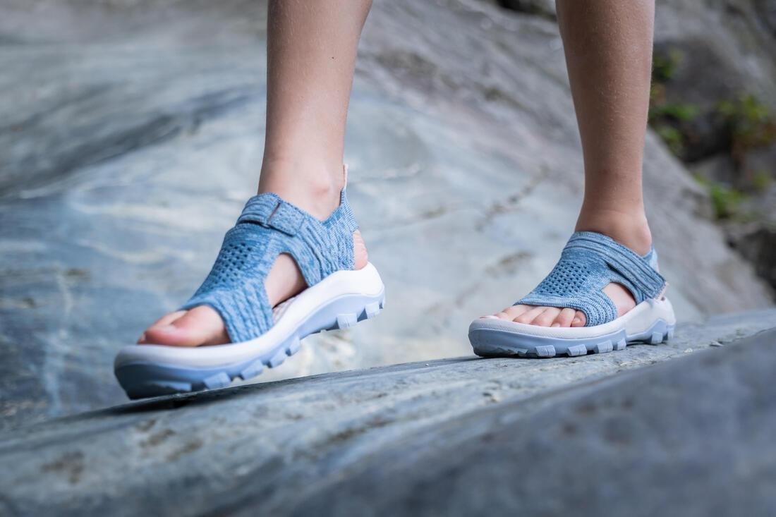 Kids Hiking Sandals - Mh120, Grey, No Color, large image number 5